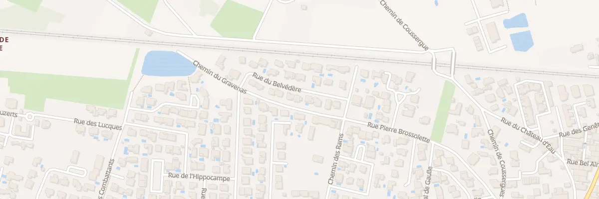 Plan du 10 Rue du Belvedere à Vias