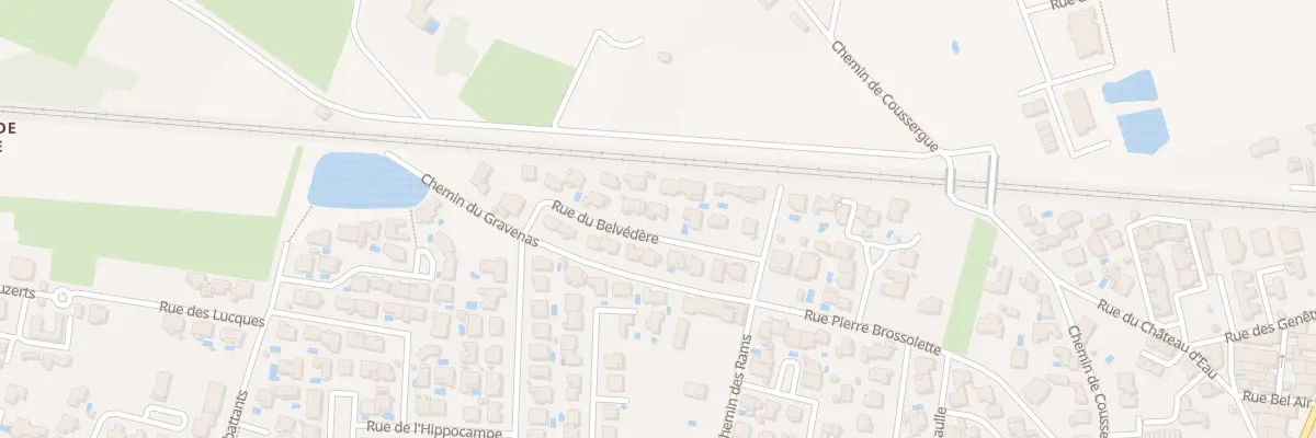 Plan du 15 Rue du Belvedere à Vias