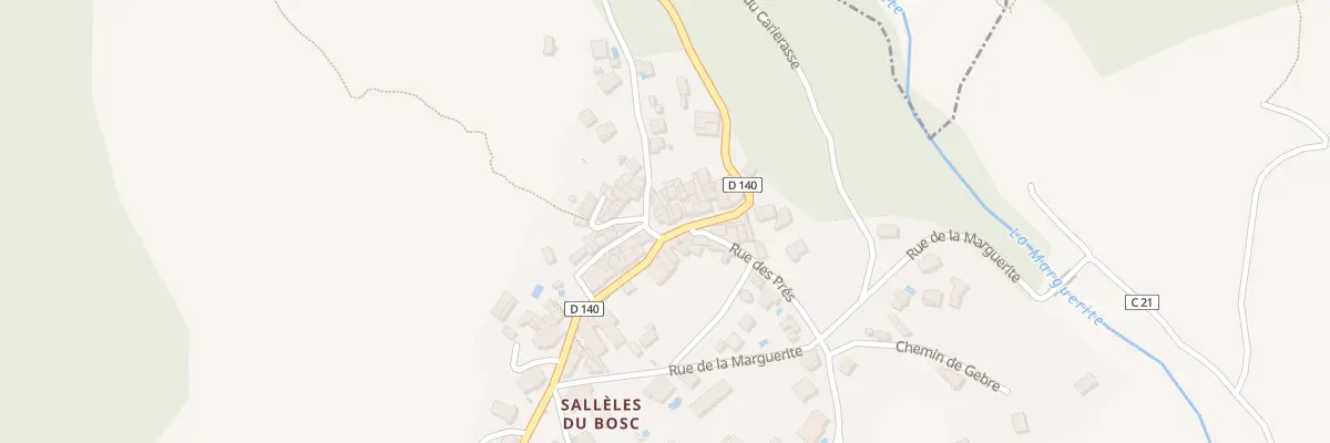 Plan du 15 Rue Saint Vincent au Bosc