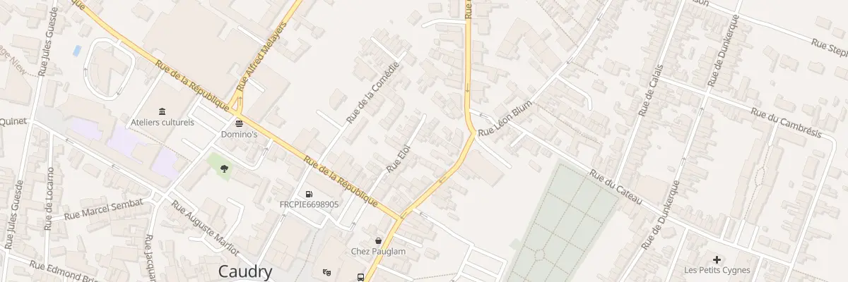 Plan du 18 Rue Eloi à Caudry