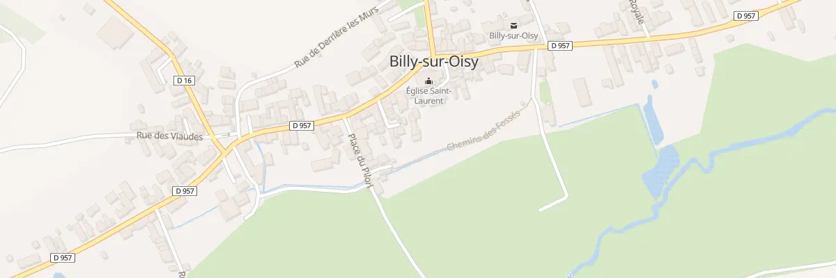 Plan du 40 Pl de l’Église à Billy-sur-Oisy