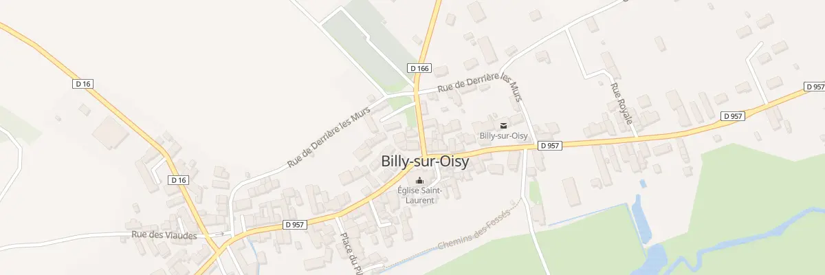 Plan du 2 Rue de la Brêche à Billy-sur-Oisy