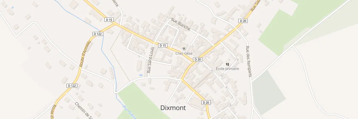Plan du 3 Rue d’Eichtal à Dixmont