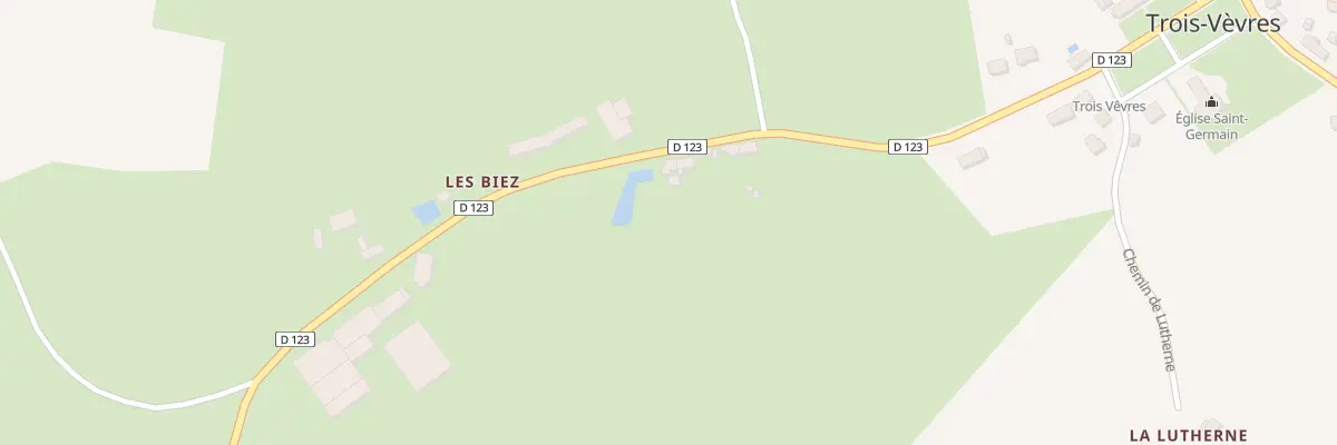 Plan du 23 Rte de Druy Parigny à Trois-Vèvres