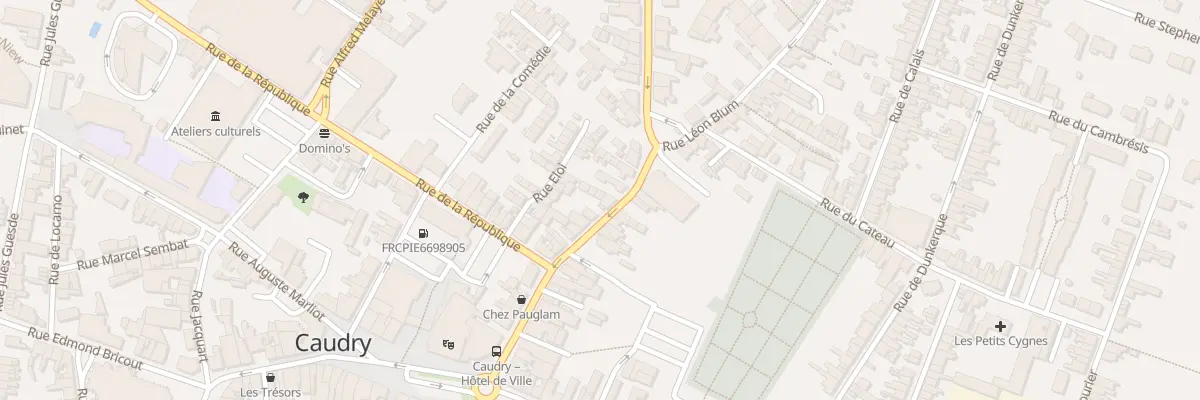 Plan du 27B Rue du Mal Leclerc à Caudry