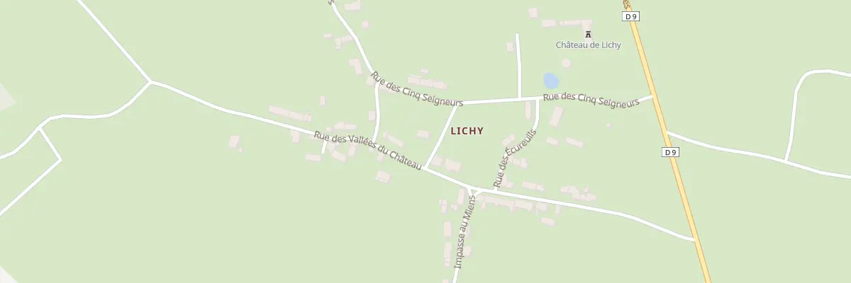 Plan du 1 Rue de la Croix à Bona