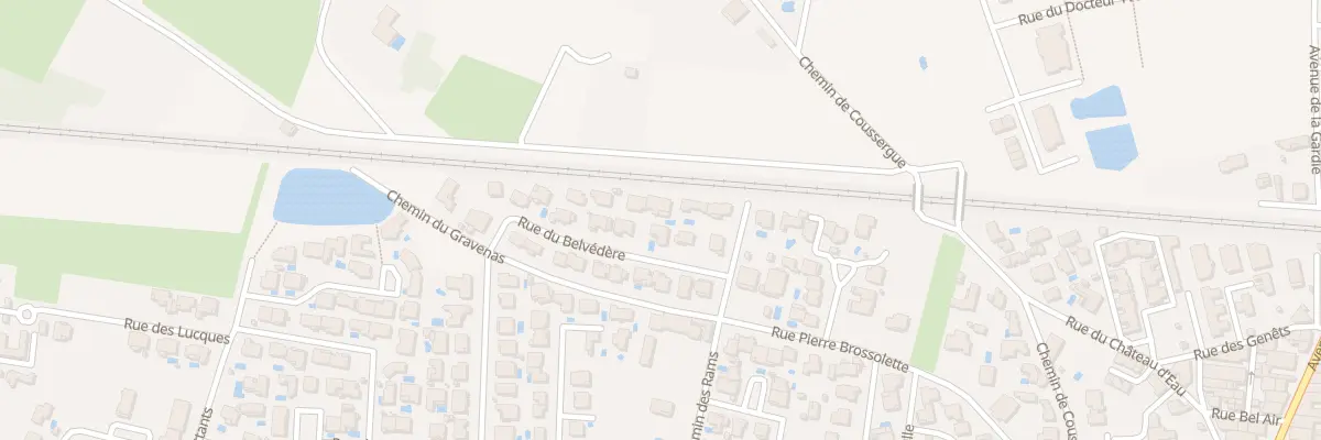 Plan du 11 Rue du Belvedere à Vias