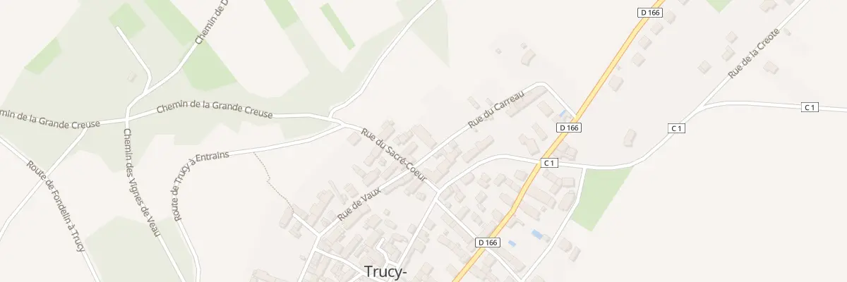 Plan du 3 Rue du Carreau à Trucy-l’Orgueilleux