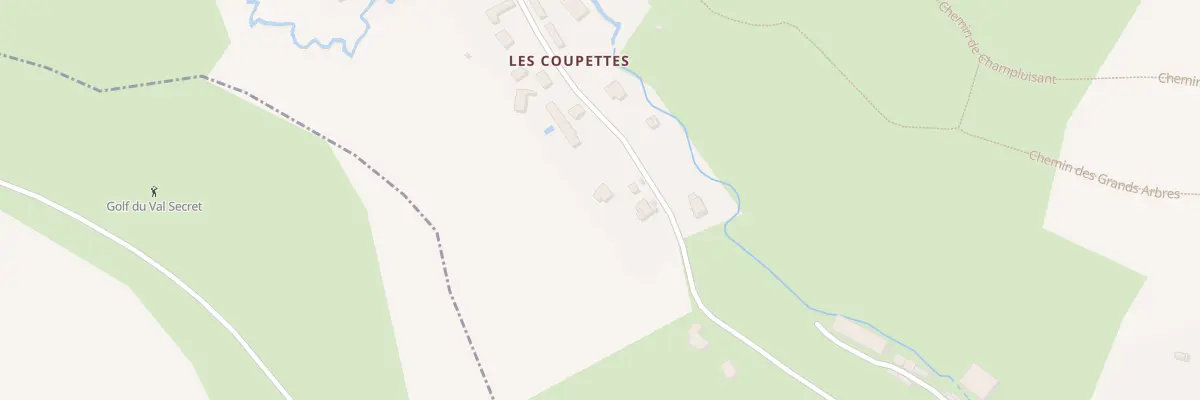 Plan du 2B Les Coupettes à Verdilly