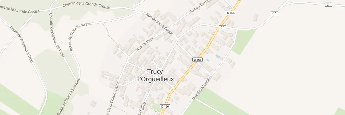 Plan du 2 Rue du Car à Trucy-l’Orgueilleux