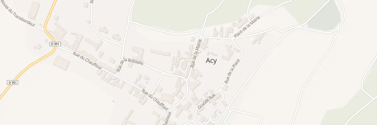 Plan du 9B Rue de la Mairie à Acy