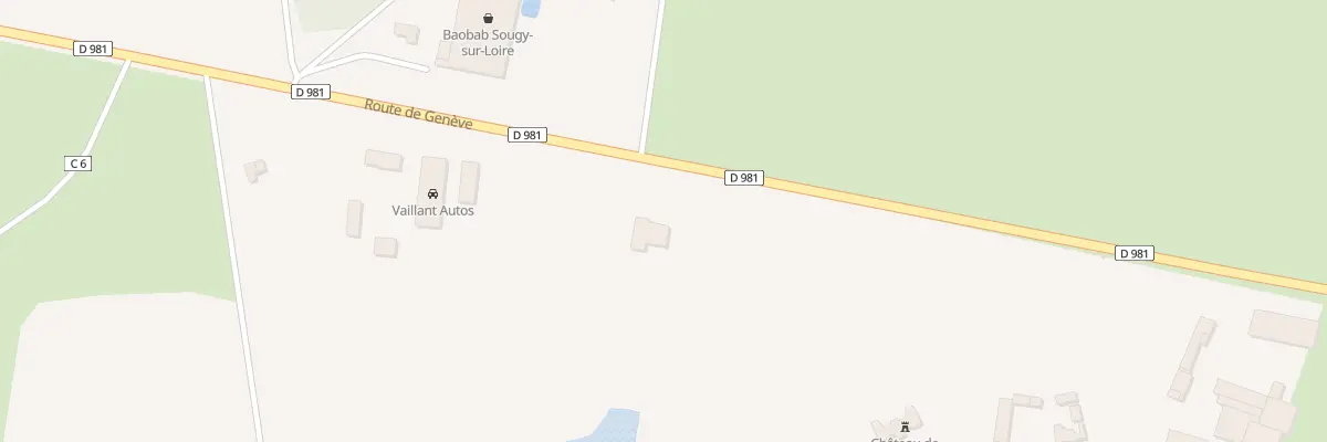 Plan du 9006 Le Champ Senot à Sougy-sur-Loire