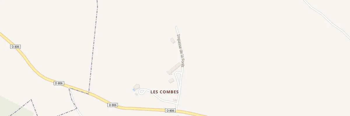 Plan du 5189 Les Combes aux Laubies