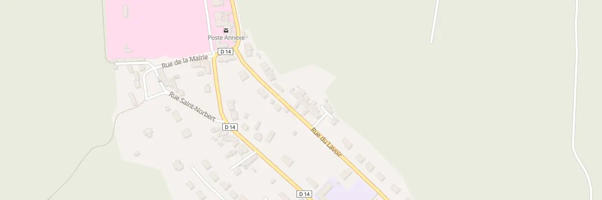 Plan du 13 Rue du Lavoir à Prémontré