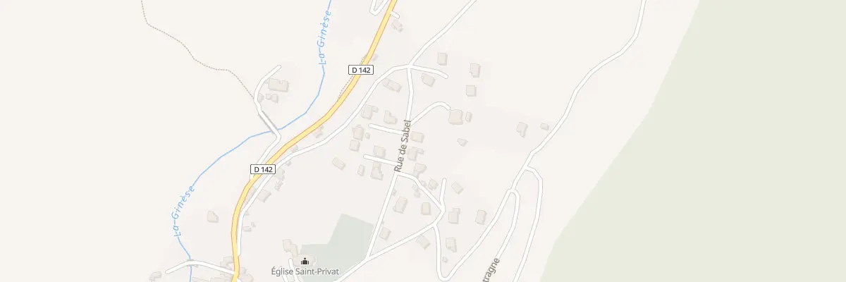 Plan du 8 Rue de Sabel à Barjac