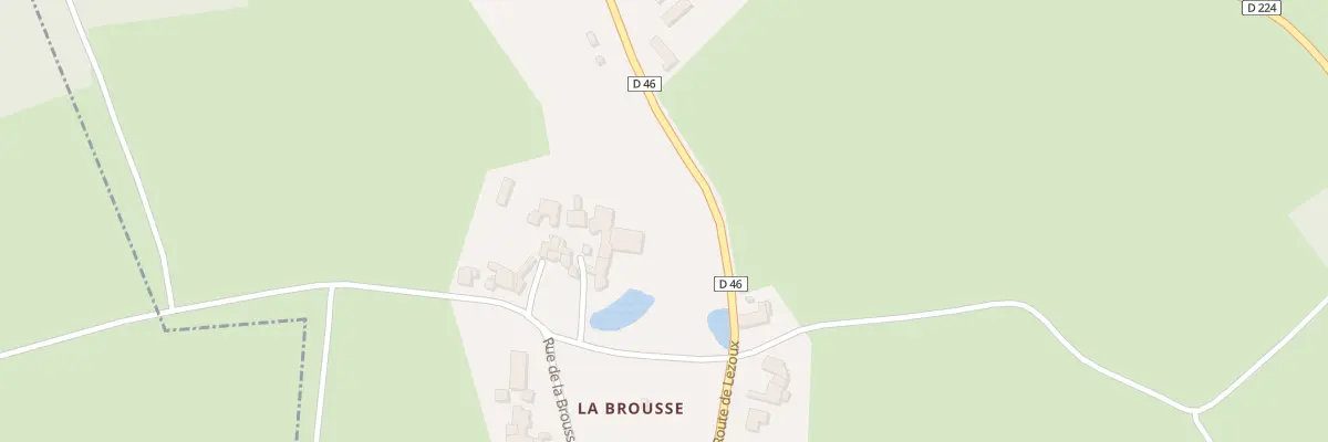 Plan du 5044 La Brousse à Crevant-Laveine