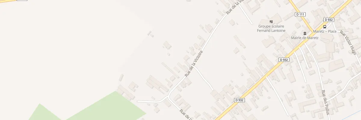 Plan du 29 Rue de la Victoire à Maretz