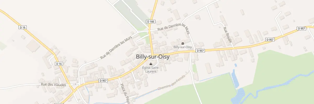 Plan du 19 Rue de la Porte de Billy à Billy-sur-Oisy