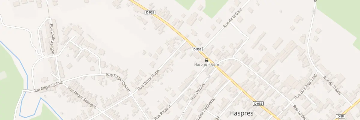 Plan du 3 Rue Victor Hugo à Haspres