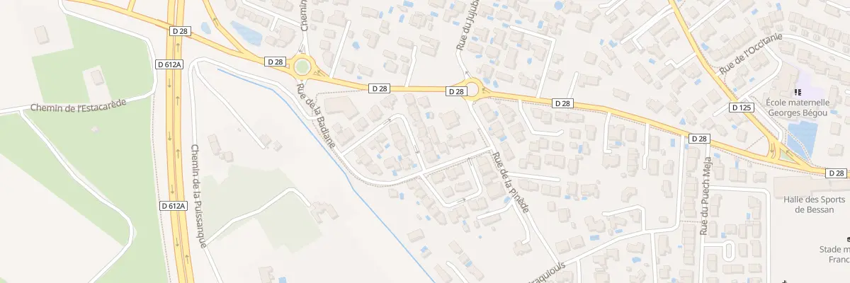 Plan du 29 Rue de la Santoline à Bessan