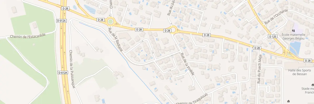 Plan du 31 Rue de la Santoline à Bessan