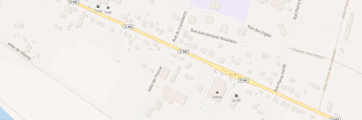 Plan du 58 Av Jean Hémery à Joigny