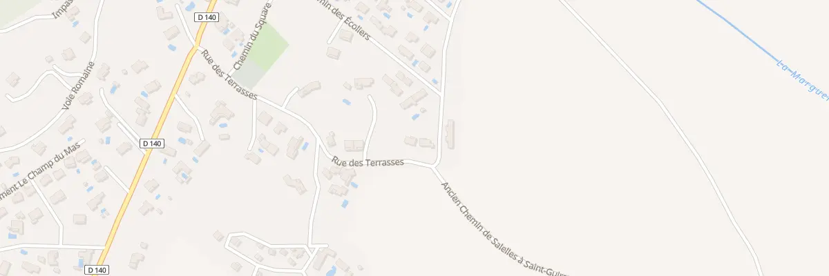 Plan du 24 Rue de l’Auniac au Bosc