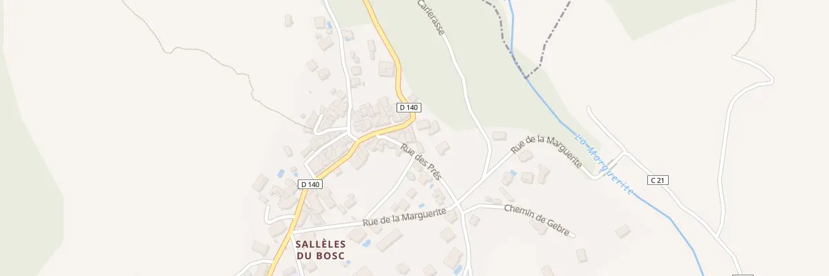 Plan du 16 Rue Saint Vincent au Bosc