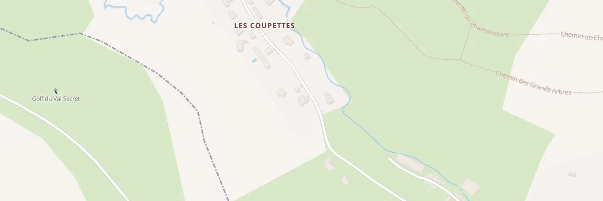 Plan du 2 Les Coupettes à Verdilly