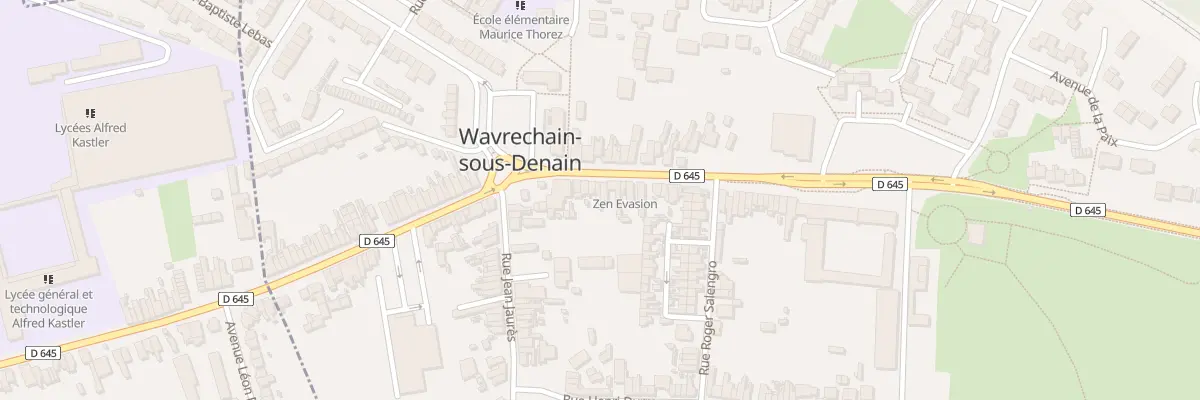 Plan du 54 Rue Charles Isbergues à Wavrechain-sous-Denain
