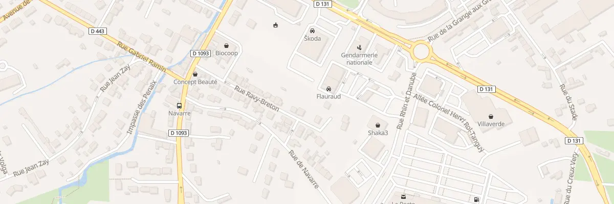 Plan du 10 Rue Ravy-breton à Bellerive-sur-Allier
