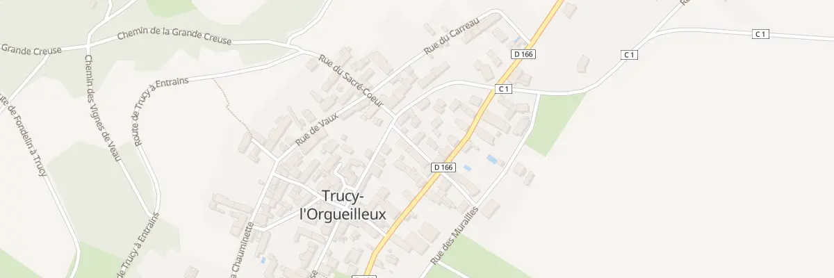 Plan du 2 Rue du 1er Mai à Trucy-l’Orgueilleux