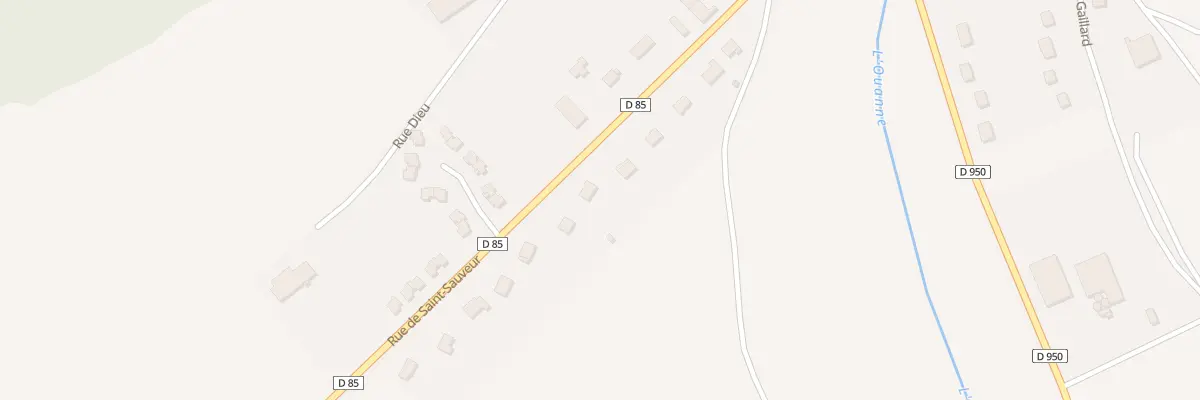 Plan du 17 Rue de Saint-Sauveur à Ouanne