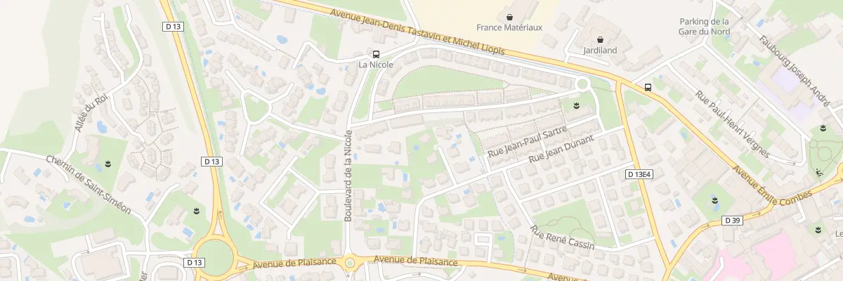 Plan du 3 Imp Docteur Calmette à Pézenas
