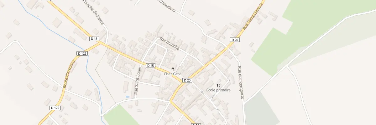 Plan du 4 Rue des Taillandiers à Dixmont