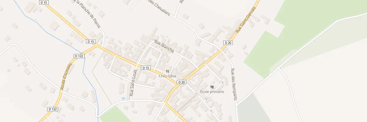 Plan du 6 Rue des Taillandiers à Dixmont