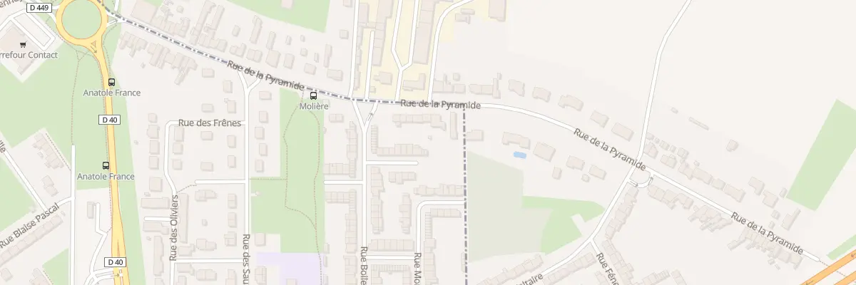 Plan du 1276 Rue de la Pyramide à Denain