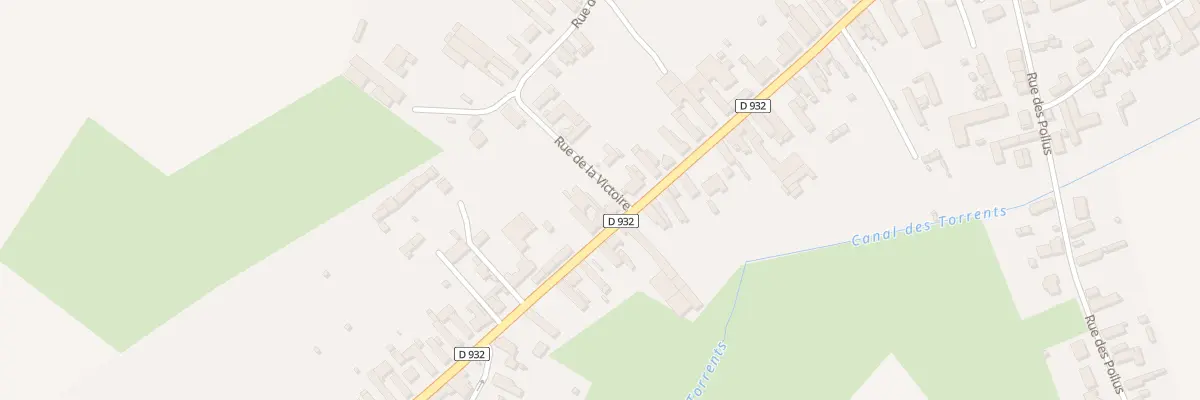 Plan du 2 Rue du Général Leclerc à Maretz