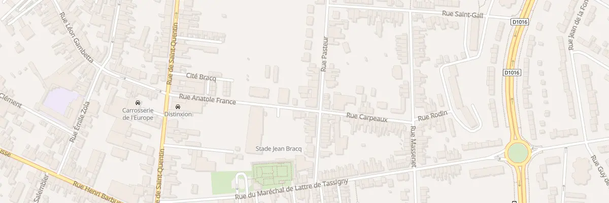Plan du 120 Rue Pasteur à Caudry