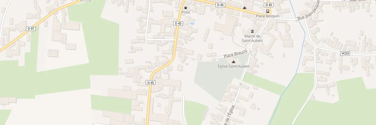 Plan du 23 Rue Gambetta à Saint-Aubert