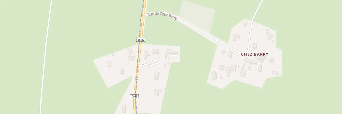 Plan du 5031 Chez Barry à Crevant-Laveine