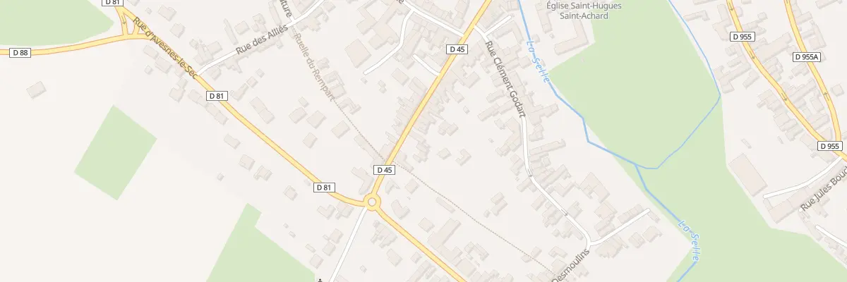 Plan du 25 Rue Waldeck Rousseau à Haspres