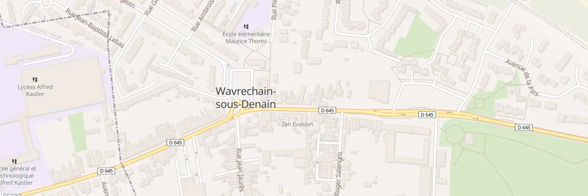 Plan du 83 Rue Charles Isbergues à Wavrechain-sous-Denain