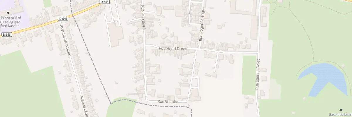 Plan du 14 Rue Henri Durre à Wavrechain-sous-Denain
