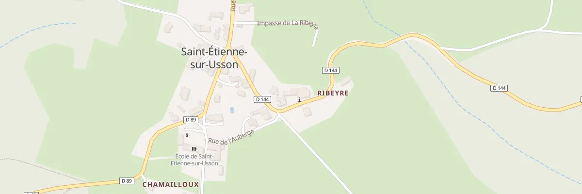 Plan du 5009 Saint Etienne à Saint-Étienne-sur-Usson