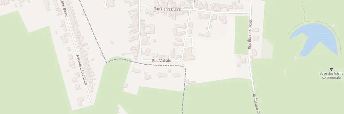 Plan du 25 Rue Voltaire à Wavrechain-sous-Denain