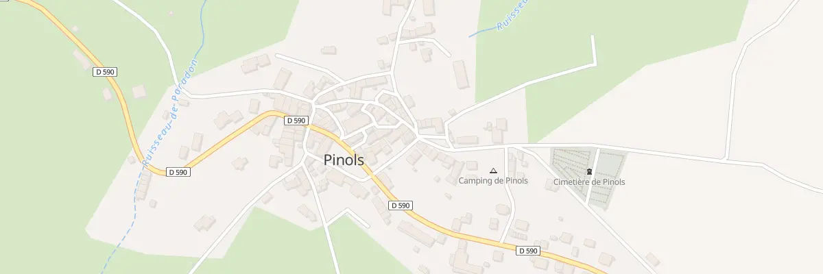 Plan du 5084 Le Bourg à Pinols