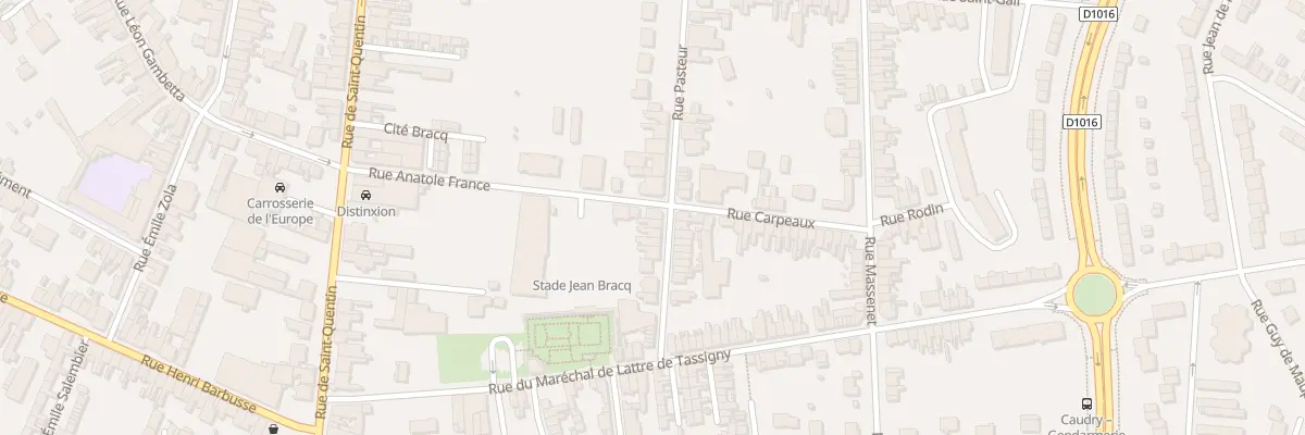 Plan du 48 Rue Anatole France à Caudry