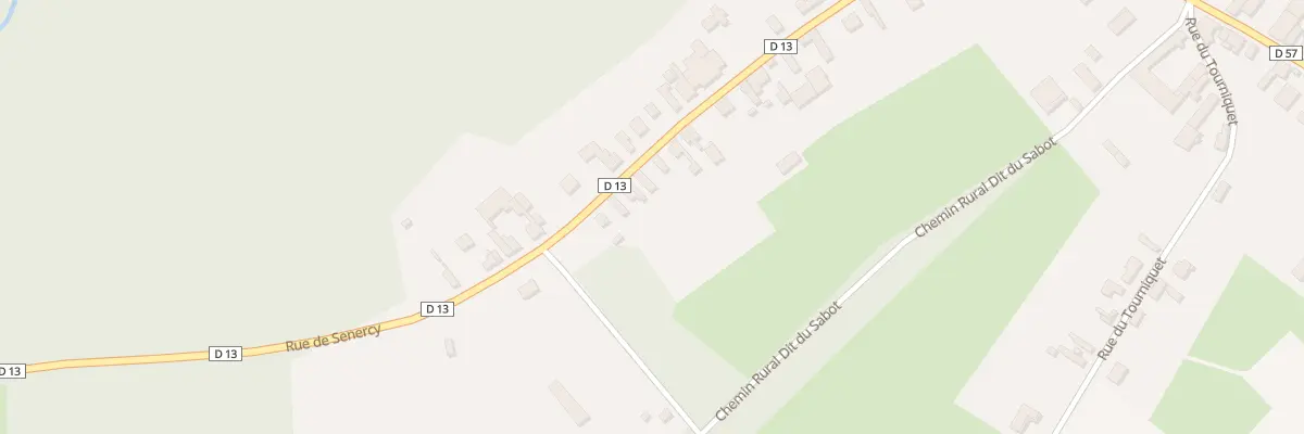 Plan du 35 Rue de Senercy à Séry-lès-Mézières