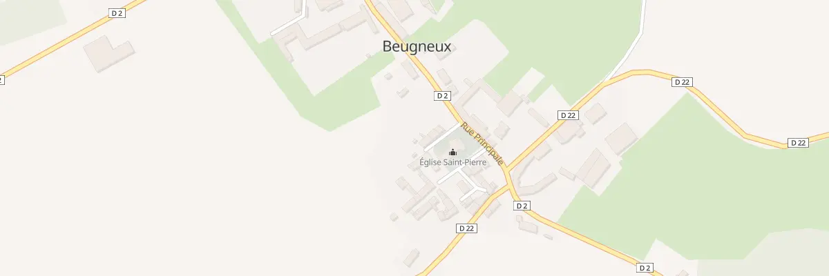 Plan du 4 Rle Pierret à Beugneux